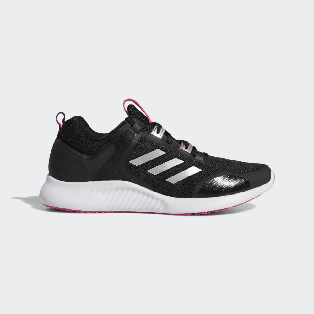 Adidas Women's Edgebounce 1.5 Walking Shoes Black/Silver Metal/Pink Ireland G28431